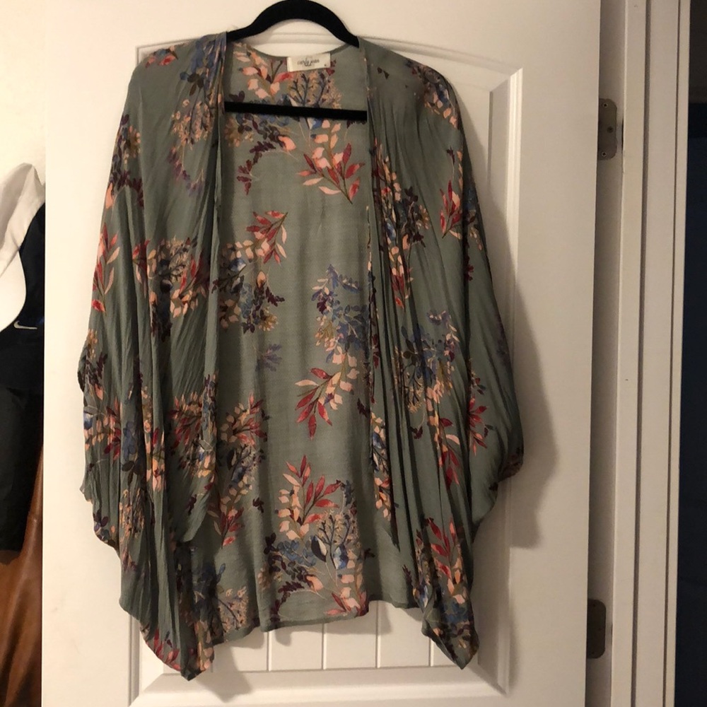CJLA floral print kimono